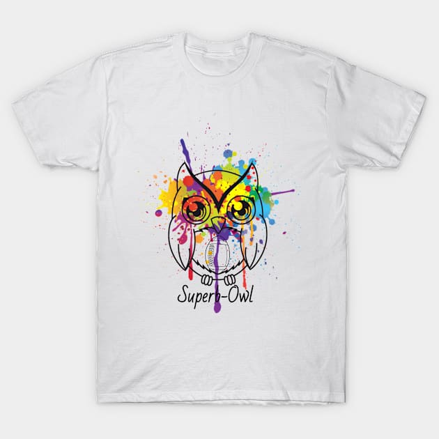 Superb Owl T-Shirt by GypsyDesigns4U